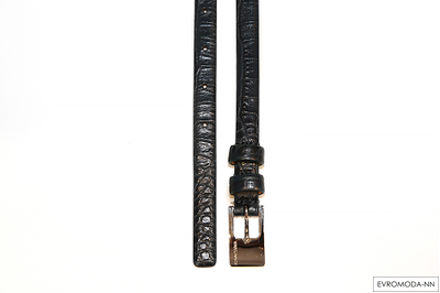 Ремень женский черный Гани -043 (85)