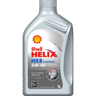 Масло моторное SHELL Helix HX8 5W40 1л синт.