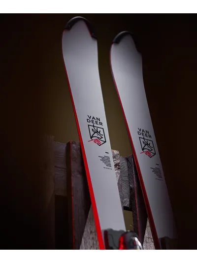 Van Deer SL WORLD CUP 165cm R12.5 grey [INF14] + Marker COMP 30 DIN 15-30 (black/grey)