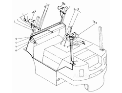 Электрооборудование органов рабочего освещения ДВ-1661 1661.33.10.14.00.00