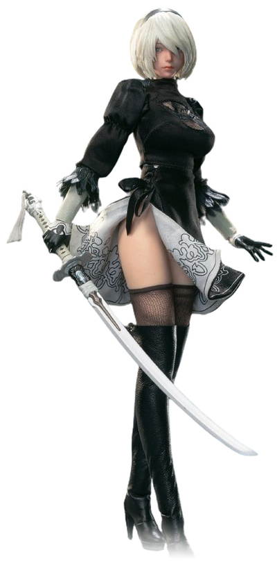 ПРЕДЗАКАЗ - Андроид 2В (Nier: Automata) - Коллекционная фигурка 1/6 - Type B 2B (MTT019) - Master Team ?ЦЕНА: 31600 РУБ.?