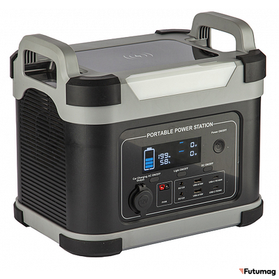 Портативная автономная электростанция ELTRECO 1200Вт LiFePo 1120 Вт*ч (ENF-1000F) быстрая зарядка