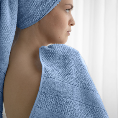 Полотенце Verossa Milano Пудровый голубой 70х140