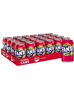 Газированный напиток Fanta Клубника и Киви 330мл