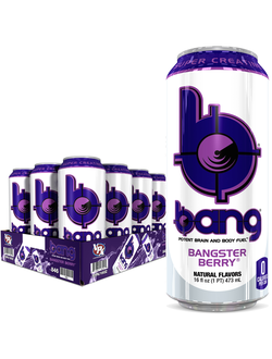 Энергетический напиток БЭНГ Bangster Berry 473мл (12)