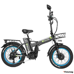Электровелосипед SYCCYBA F10 DUAL BLUE