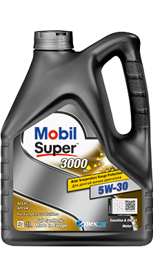 Масло моторное MOBIL Super 3000 XE 5W30 4л синт.