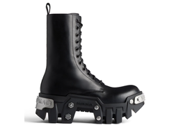 Balenciaga Bulldozer Lace-Up Matte Black