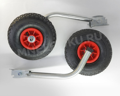 Колеса транцевые ИВ перекидные 57 см оцинковка