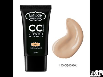 ESTRADE Тональный крем "СС CREAM SATIN FINISH" | Эстрада. Тон 11, 24 мл