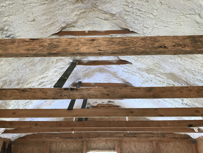 Утепление мансарды пенополиуретаном