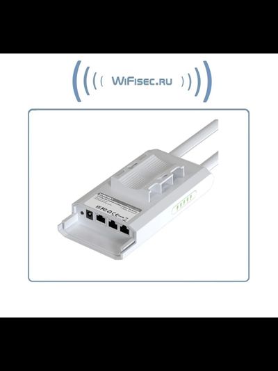 COMFAST cf-ew84 роутер/уличная точка доступа для систем видеонаблюдения, 2,4 Ггц WiFi (b/g/n) до 300 Мбит/с и 5,8 Ггц 867 Мбит/с (LAN*2, WAN*1) до 200 м.