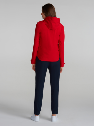 Женский спортивный костюм из плащевой ткани, 15SKJ-1382, красный