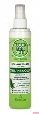 Floresan Food for skin Огурец Лосьон-Тоник Отбеливающий, 200мл