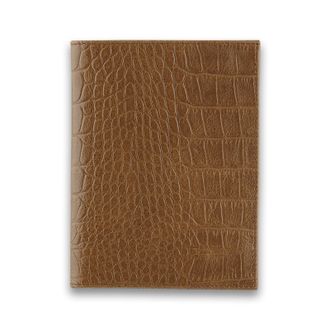 Бумажник водителя QOPER Drive bifold black brown croco