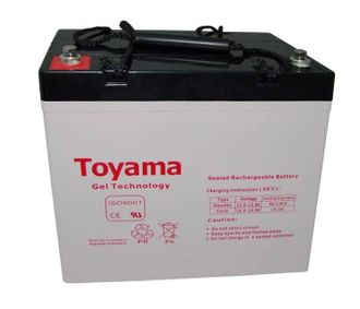 Гелевый аккумулятор TOYAMA 100 ач 12 Вольт GEL АКБ NPG 100-12