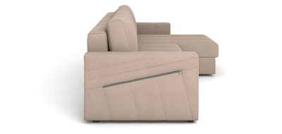 ДВУСПАЛЬНЫЙ СТИЛЬНЫЙ СОВРЕМЕННЫЙ ПРУЖИННЫЙ УГЛОВОЙ ДИВАН-КРОВАТЬ ДАЛЛАС, МЕТАЛЛОСКЕЛЕТ С МЕХАНИЗМОМ СЕРДЖИО НЕДОРОГО