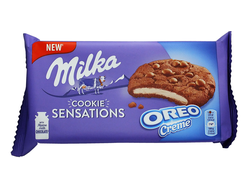 milka печенье с нежным кремом oreo cookies