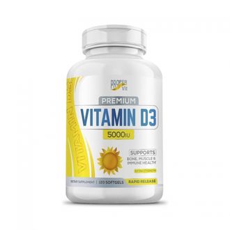 (Proper Vit) Vitamin D3 5000 IU - (120 капс)