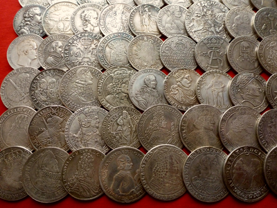 Коллекция - 130 талеров средневековой Европы, с 1486 - 1929 год! Копии высокого качества!