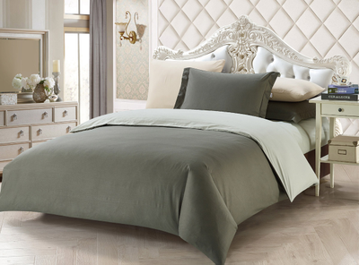 Постельное белье TANGO комплект сатин однотонный евро 200x220x1 240x260x1 50x70x2 1014-LS05