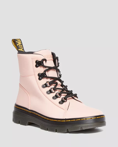 Ботинки Dr Martens Combs Women's Nylon Peach Beige
