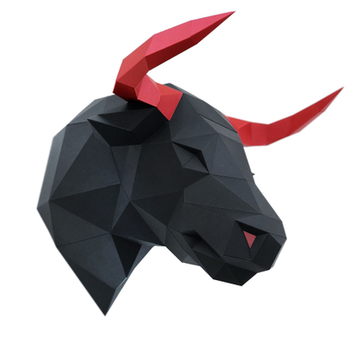 Papercraft набор для творчества "Бык" - 1