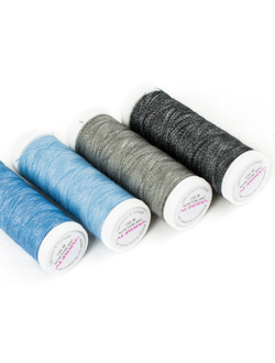 Нитки двухцветные NOKTON- Хлопок, 150м №80