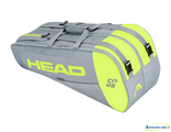 Теннисная сумка Head Core 6R Combi 2022 (Silver-Neon Yellow)