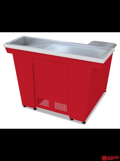 Кассовый бокс Марихолодмаш КБ-1,5-1Н одинарный накопитель (красный)