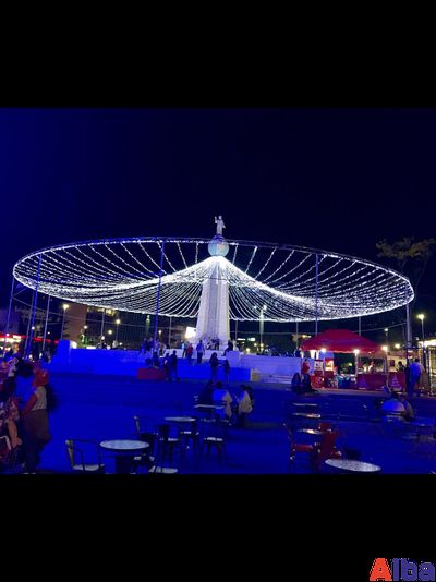 Гирлянда-нить 10 м, 220В, СИНИЙ, IP65, провод ПВХ, статика