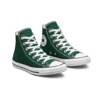 Кеды Converse All Star зеленые высокие