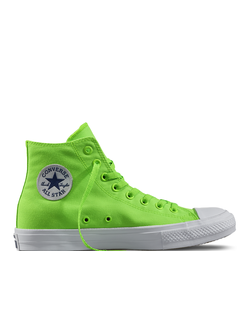 Кеды Converse Chuck Taylor II салатовые высокие 151118C