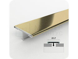 Порог одноуровневый Т-образный ЛС 10НСВ(304).2700.042 Вибрация шампань