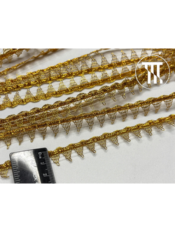 Тесьма металлизированная, цв. Золото 2716