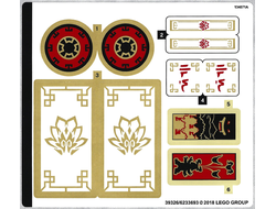 Sticker Sheet for Set 70643 - 39326/6233693, n/a (70643stk01)