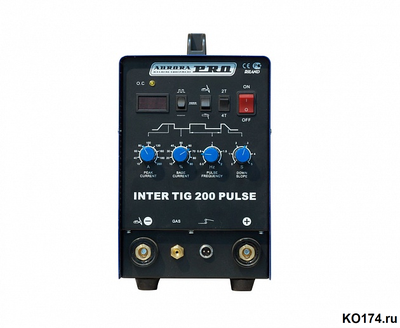 купить Сварочный инвертор TIG AuroraPRO INTER TIG 200 PULSE (TIG+MMA) в челябинске цена на сайте