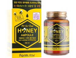 FarmStay All-In-One Honey Ampoule Многофункциональная медовая сыворотка-бочонок для лица