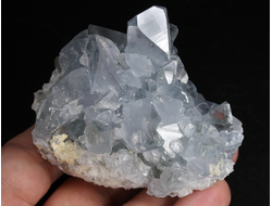 Целестин голубой, друза кристаллов, Мадагаскар (72*62*46 мм, 301 г) №37788