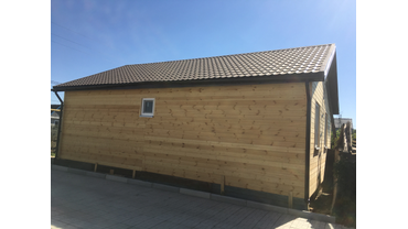 Тыльная стена к соседям