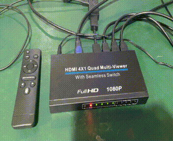 DE/VT-D941 Четырехканальный HDMI-переключатель 1080P 4x1