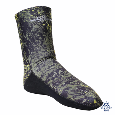 Носки неопреновые 7мм AquaDiscovery "OPEN CELL Duratex Camo" p.38/39