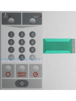 мембрана клавиатуры свч печи MOULINEX MICRO-CHEF B735A