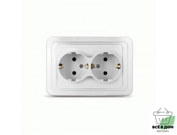 UNIVersal Валери роз. СУ 2 мест. бел. (земля, керам. осн.) В0128