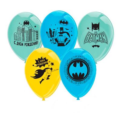 Воздушный шар &quot;С днем рождения. Бэтмен&quot;