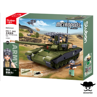Конструктор SLUBAN M38-B1257 российский основной боевой танк