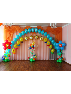 №723 Арка с цветами