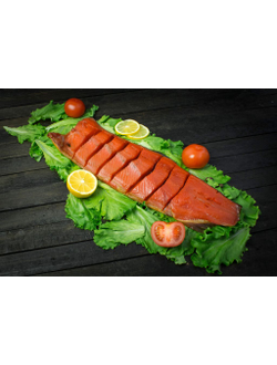 Пласт горбуши кусочками х/к