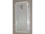 Защитная крышка силиконовая Meizu M2 Note, прозрачная
