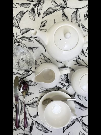 Чашка с блюдцем Белая коллекция  250 мл